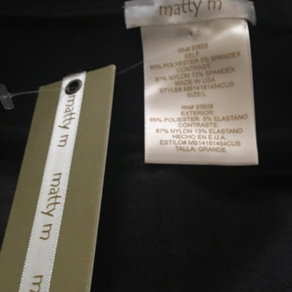 Black Matty Pants